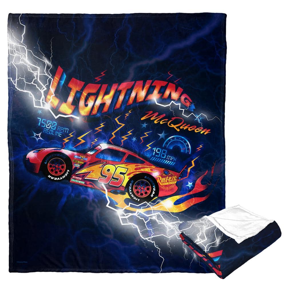 UPC 190604374864 product image for Cars Sizzling McQueen Silk Touch Multi-Colored Throw Blanket | upcitemdb.com