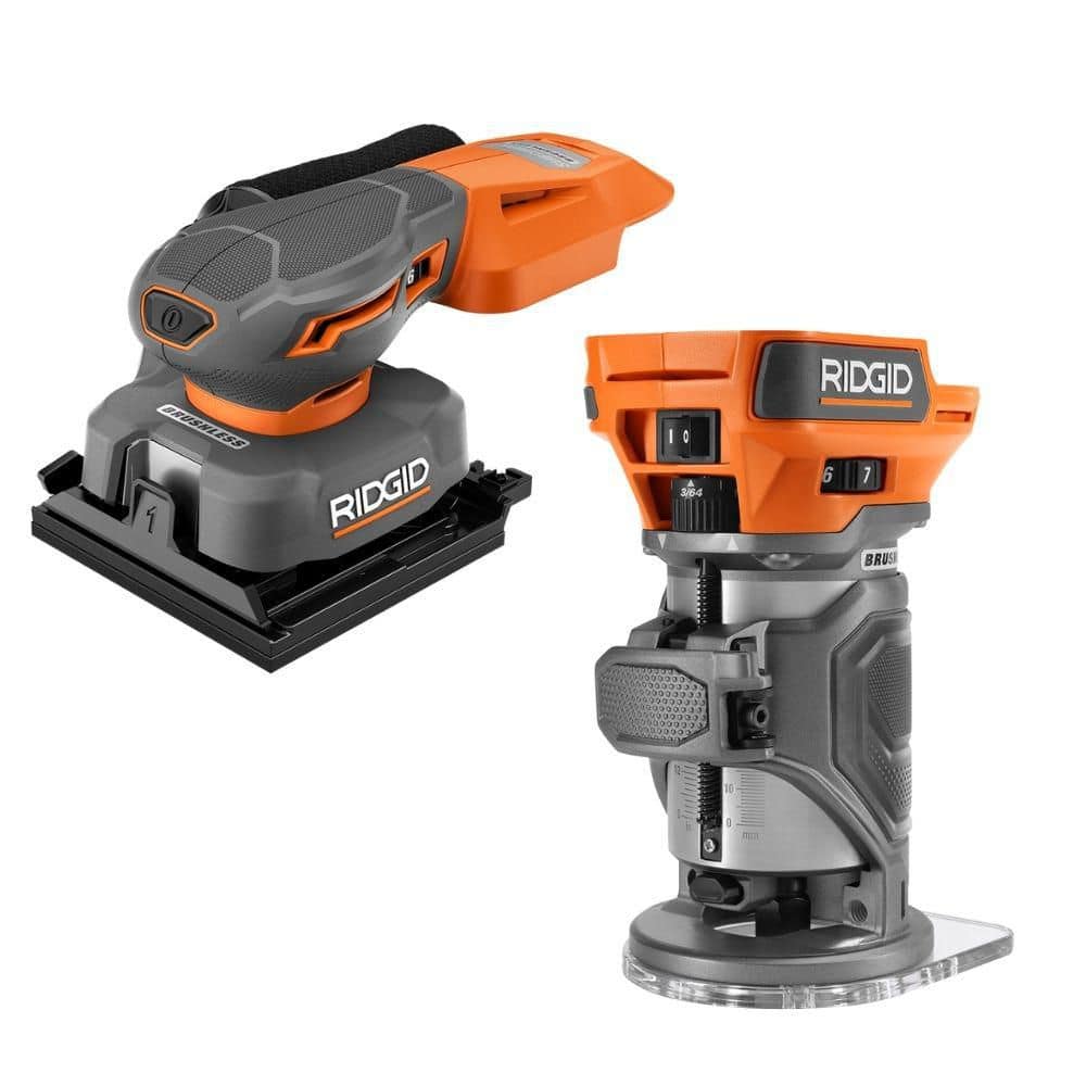 RIDGID 18V Brushless Cordless 2-Tool Combo Kit with SubCompact