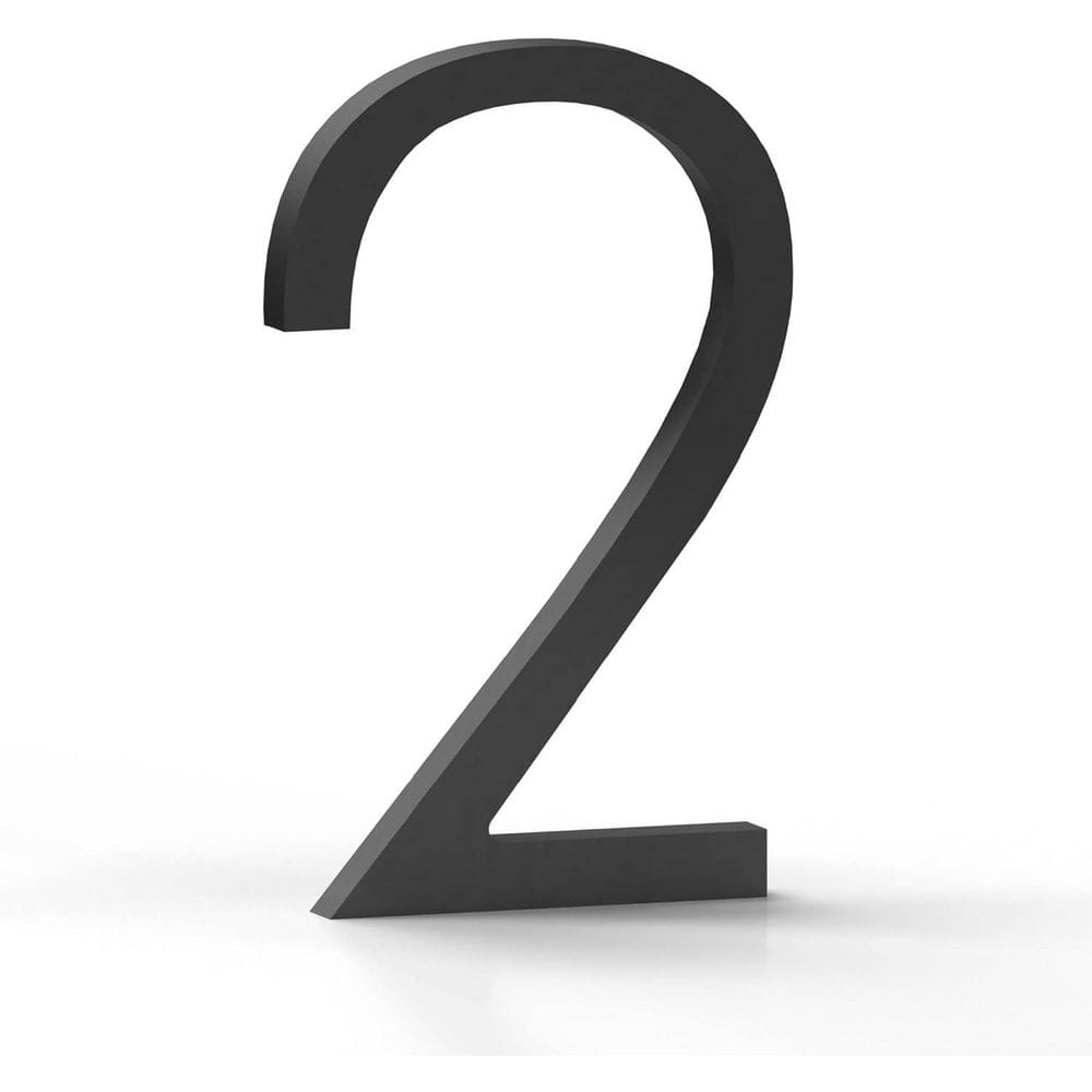 House Numbers for Outside - 5'' Easy to Install Wall Mounted House Numbers for Address - Mounting Hardware Included price history on PriceWatchPro