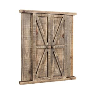 8 in. x 10 in. Rustic Brown Barn Wood Picture Frame