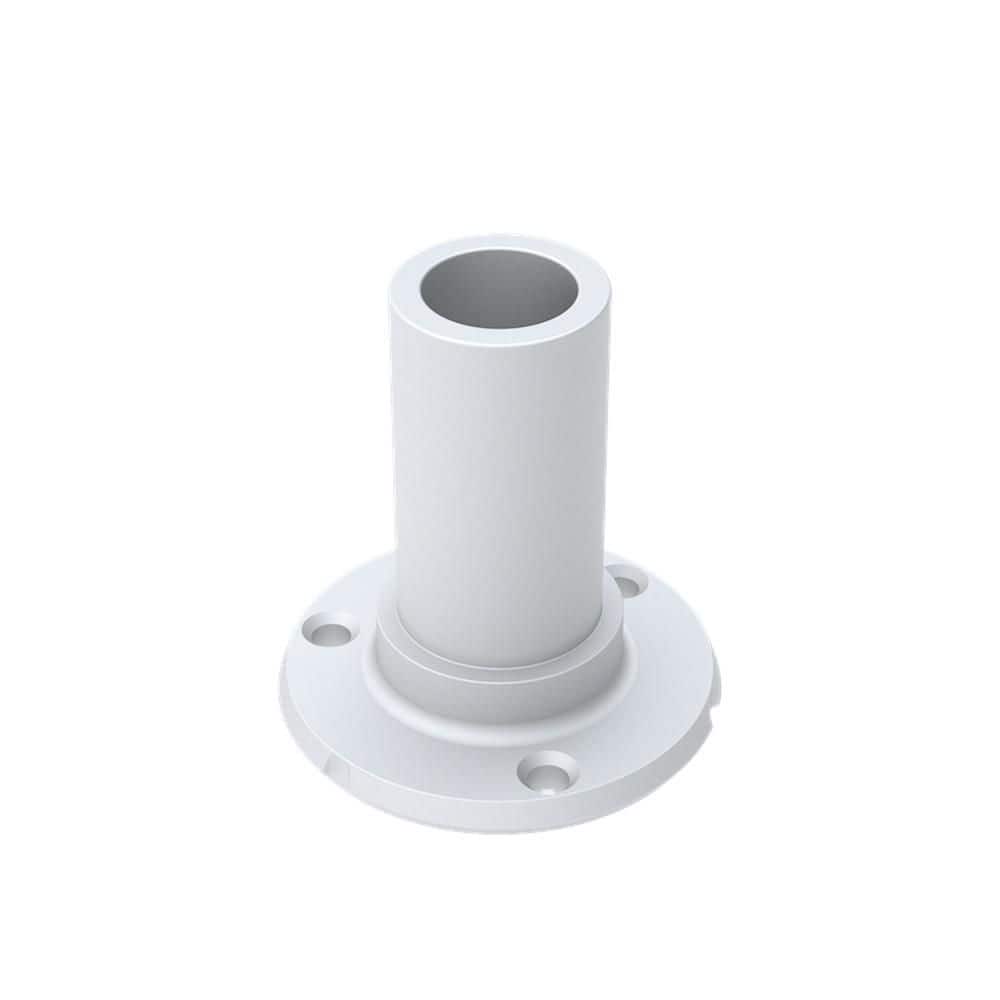 3 in. x 2.75 in. White Aluminum ADA Rail Straight End Wall Mount Kit price history on PriceWatchPro