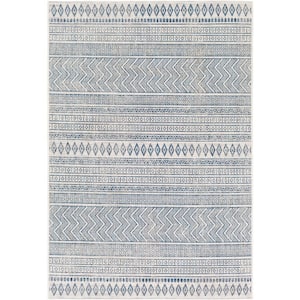 Merrigan Denim 10 ft. x 14 ft. Indoor/Outdoor Area Rug