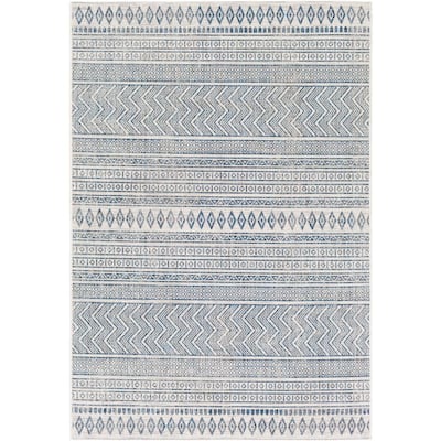 5'1 x 7' Artistic Weavers Lasma Outdoor Traditional Area Rug Blue 