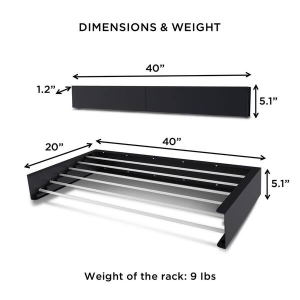 Step Up 40 In Indoor Outdoor White Retractable Wall Mount Drying Rack Rack40white - Wall Mounted Drying Racks Ikea Step Up 40 In Indoor Outdoor White Retractable Wall Mount Drying Rack Rack40white - Wall Mounted Drying Racks Ikea