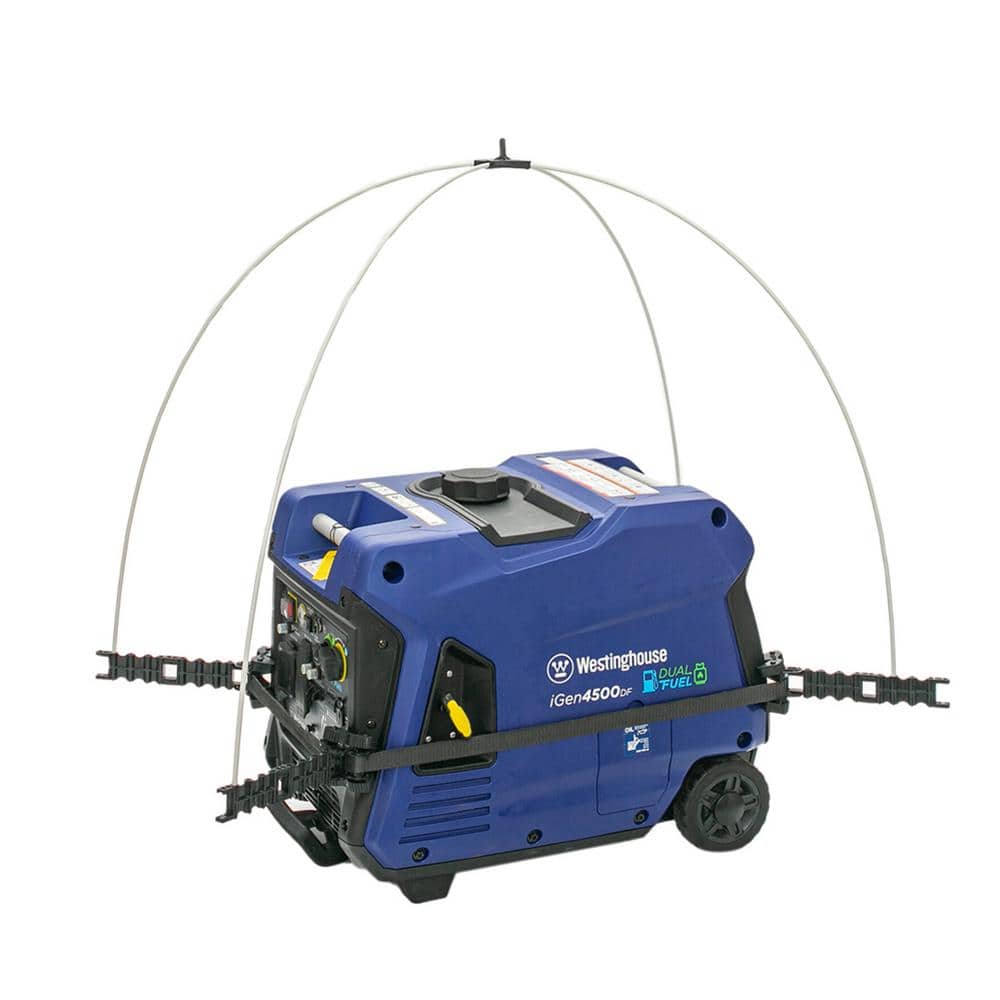 Extreme Black Waterproof Generator Cover for Encased Inverter Generators