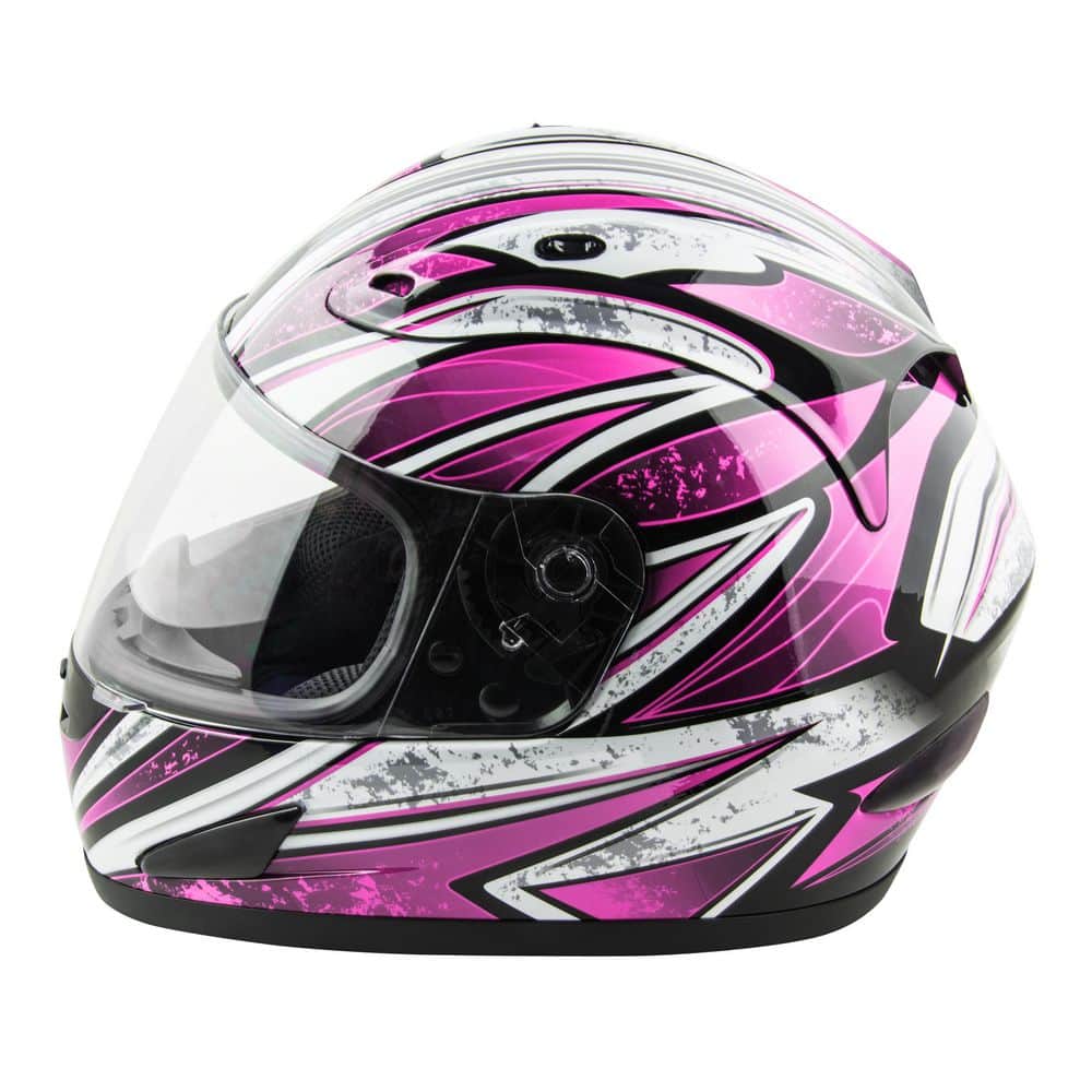 Raider Octane Small Pink Full Face Motorcycle Helmet 55-568P