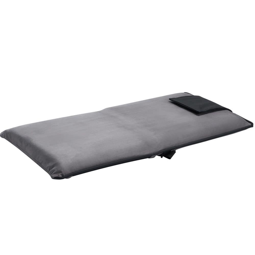 Floor Chair, 6-Position Adjustable Meditation Chair with Back Support, Folding Sofa for Reading, TV and Gaming Gray price history on PriceWatchPro