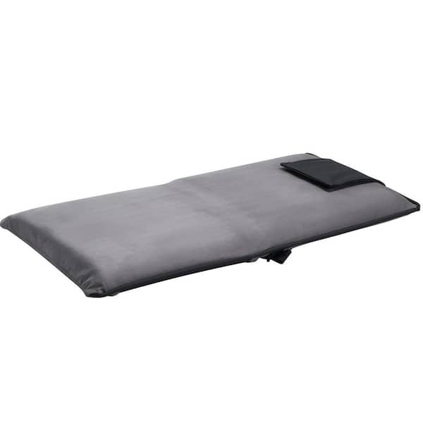 SVOPES Floor Chair, 6-Position Adjustable Meditation Chair with Back Support, Folding Sofa for Reading, TV and Gaming Gray