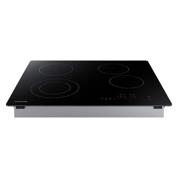 Samsung 30 Electric Cooktop with WiFi and Rapid Boil Black Stainless Steel  NZ30K7570RG - Best Buy