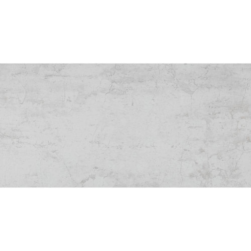 Metropolitan Lane Park 12 in. x 24 in. Rectified Matte Glazed Porcelain Flo