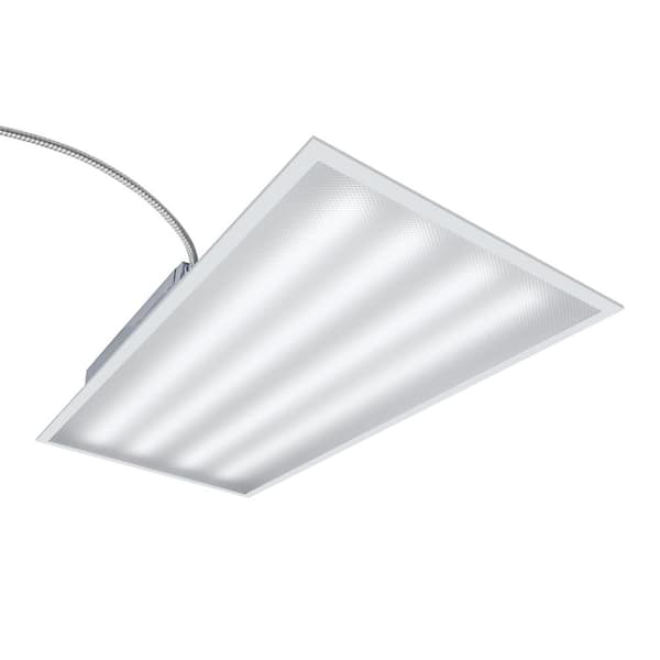 Metalux 2 ft. x 4 ft. 7717 Lumens Integrated LED Panel Light, 4000K 80 CRI