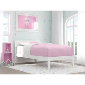 Boston Twin Bed in White