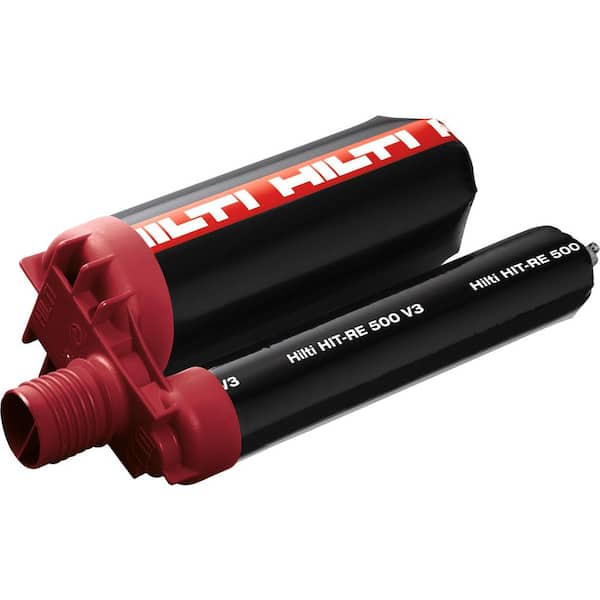 Hilti HIT-RE 500-V3 11.1 oz. Injectable Epoxy Mortar with Foil 