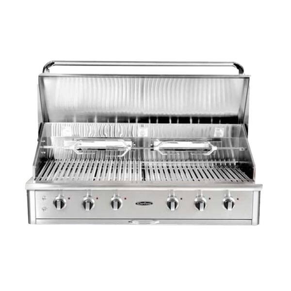 Capital Precision 6-Burner Built-In Stainless Steel Propane Gas Grill