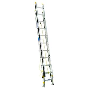 20 ft. Aluminum D-Rung Equalizer Extension Ladder with 250 lb. Load Capacity Type I Duty Rating