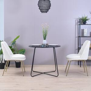 Stocker Beige Upholstered Dining Chair (Set of 2)