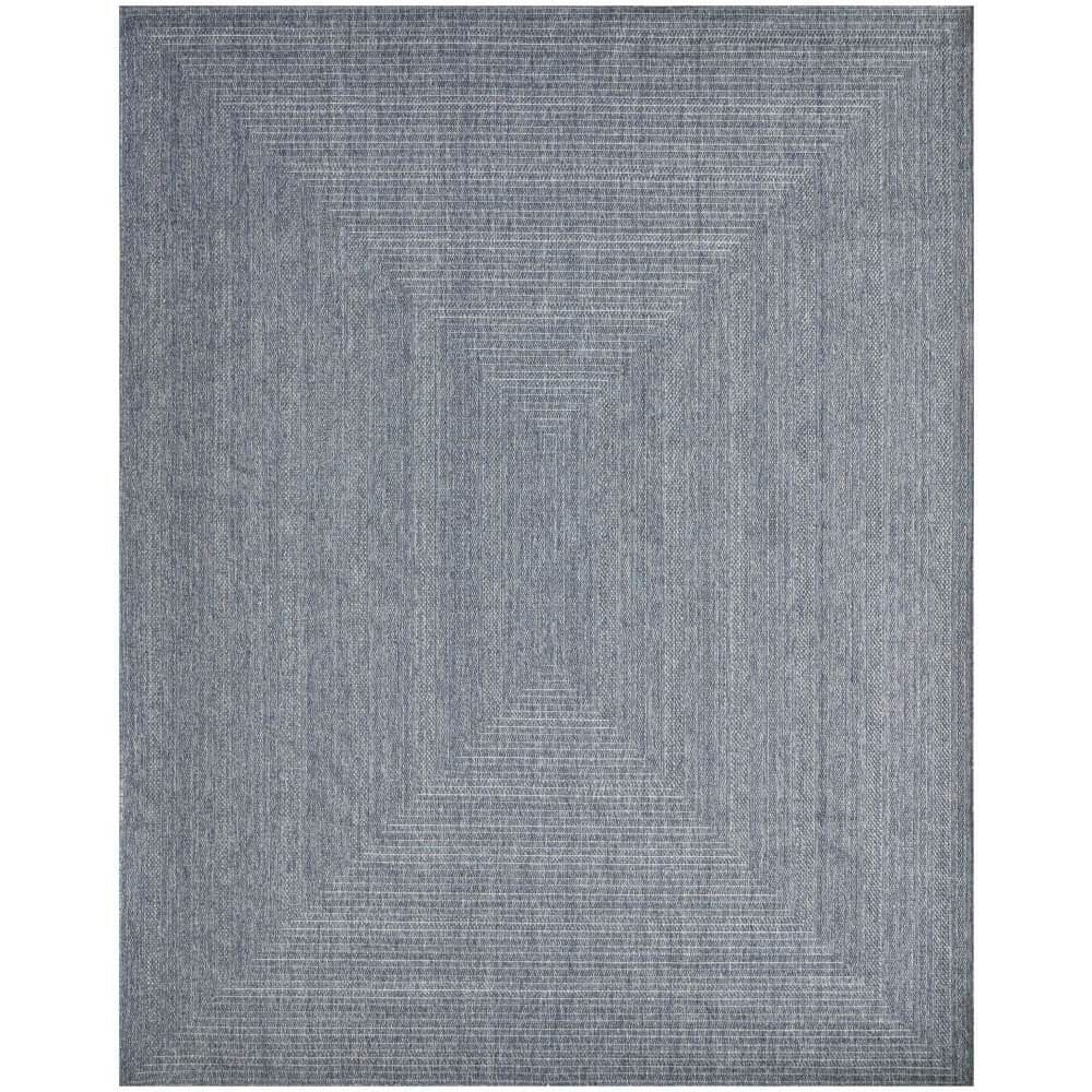 Tulum Denim 8 ft. x 10 ft. Linear Contemporary Area Rug price history on PriceWatchPro