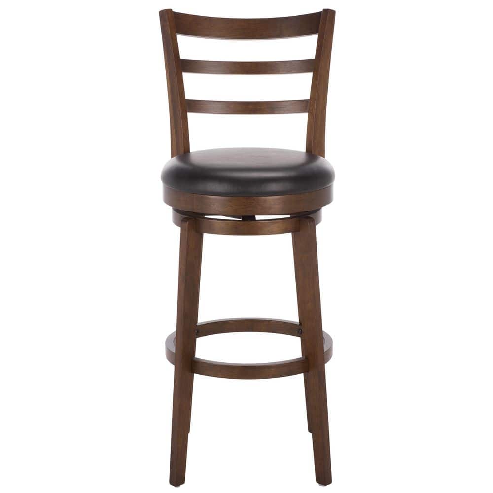 Hiroto 43 in. H Black/Walnut Bar Stool price history on PriceWatchPro