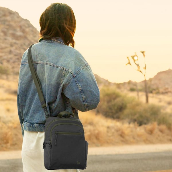 Travelon Anti-Theft Black The Voyages Tour Bag Tote Bag 43670-500