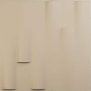 19-5/8"W x 19-5/8"H Hamilton EnduraWall Decorative 3D Wall Panel, Smokey Beige (Covers 2.67 Sq.Ft.)