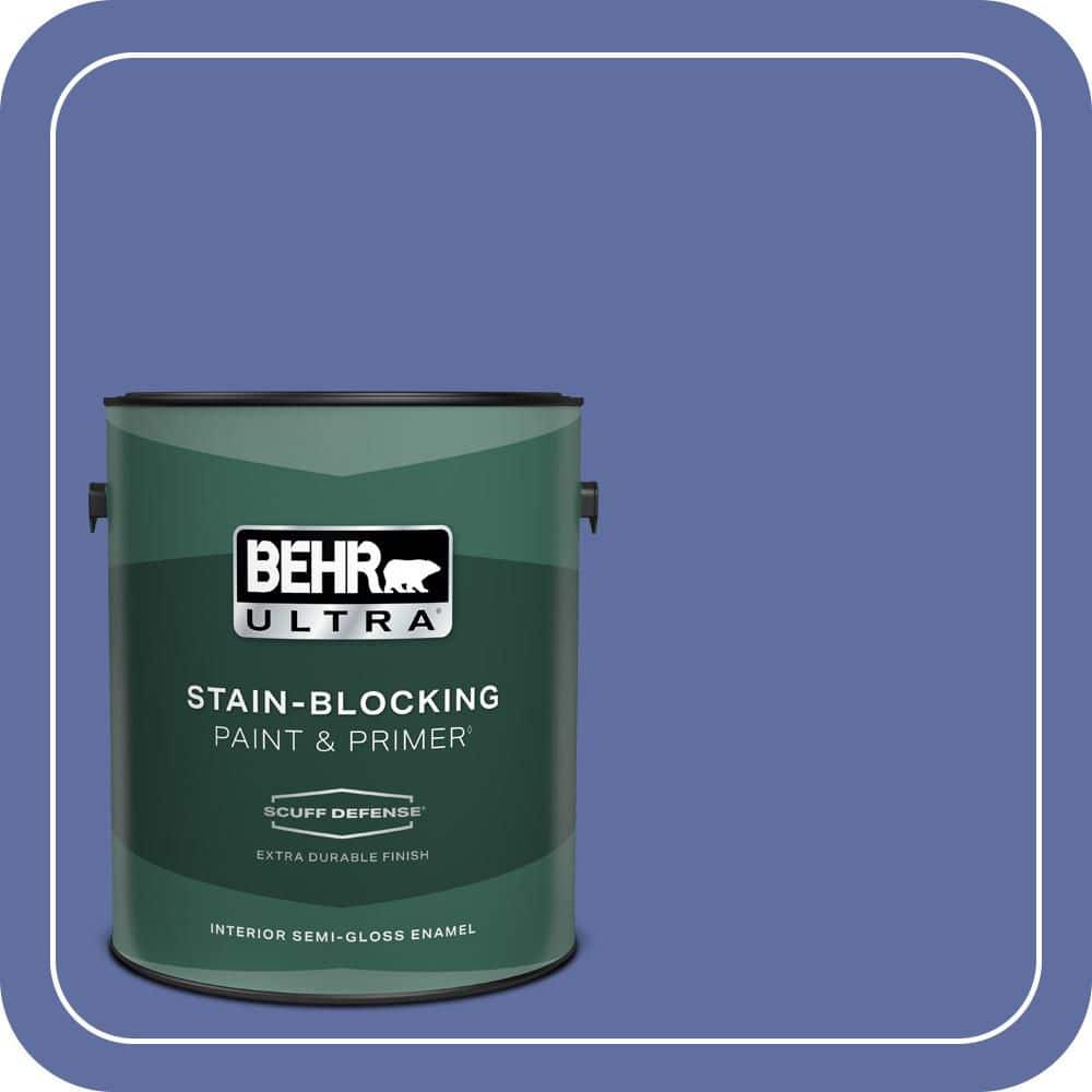 1 gal. #610B-6 Stained Glass Extra Durable Semi-Gloss Enamel Interior Paint & Primer price history on PriceWatchPro