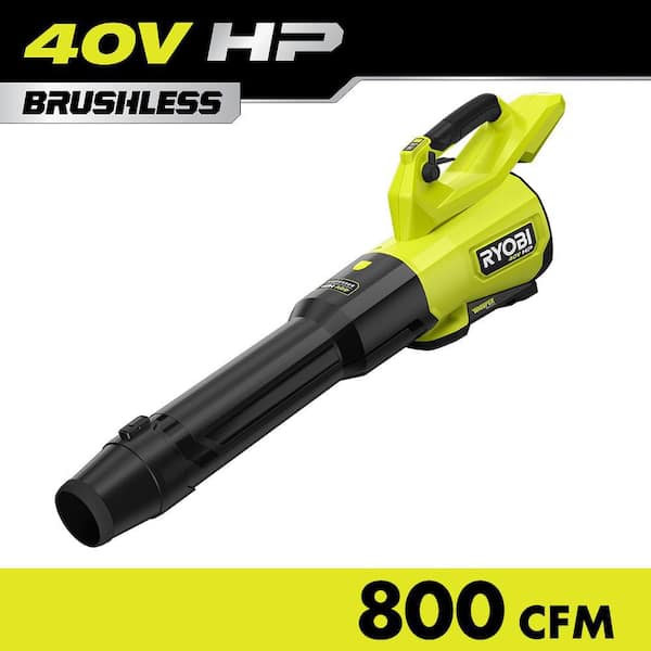 40V HP Brushless Whisper Series 180 MPH 800 CFM Cordless Battery Leaf Blower (Tool Only)