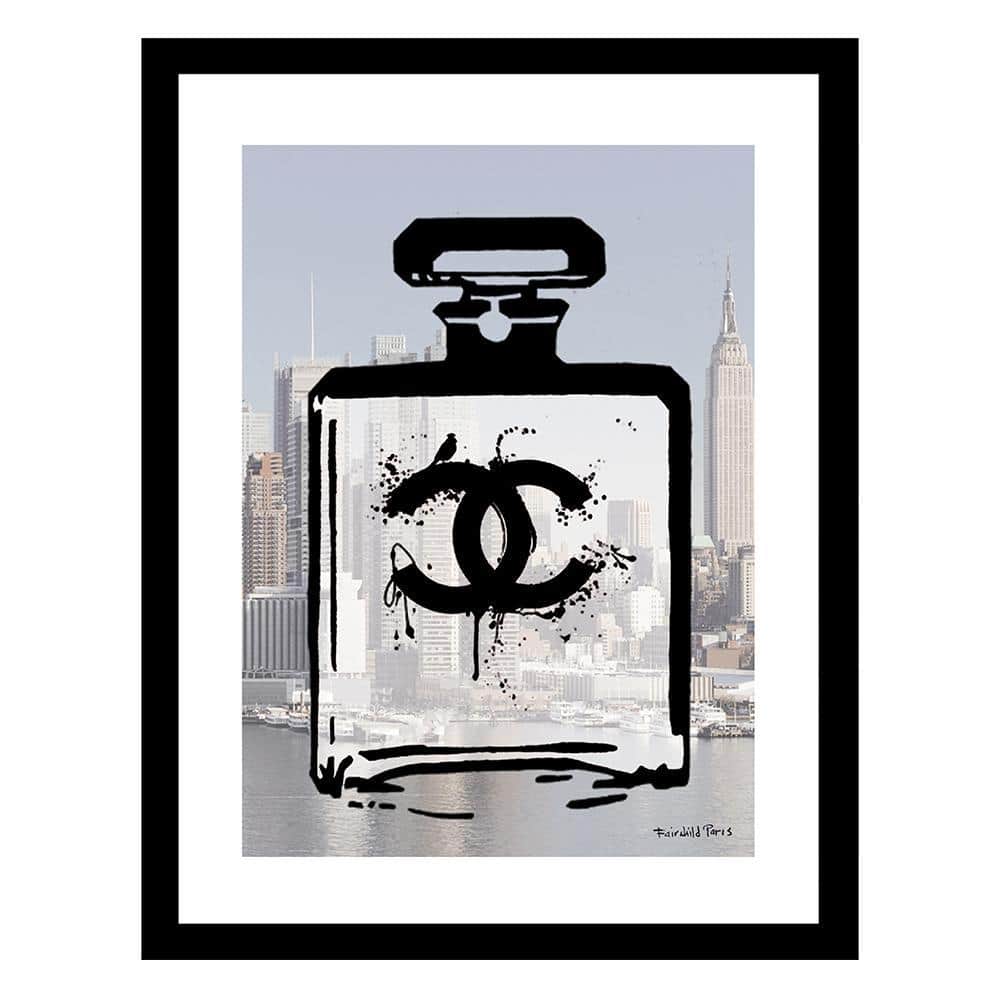 Designer Fashion Glam in New York by Fairchild Paris Framed Graphic Print Abstract Poster Art Print 18 in. x 14 in. price history on PriceWatchPro
