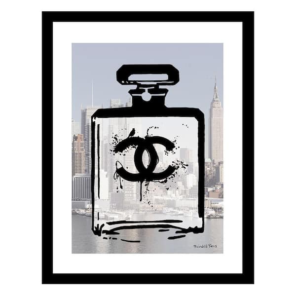VENICE BEACH Collections Designer Fashion Glam in New York by Fairchild Paris Framed Graphic Print Abstract Poster Art Print 18 in. x 14 in.