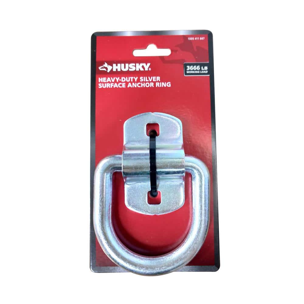 Heavy-Duty Silver Surface Anchor Ring