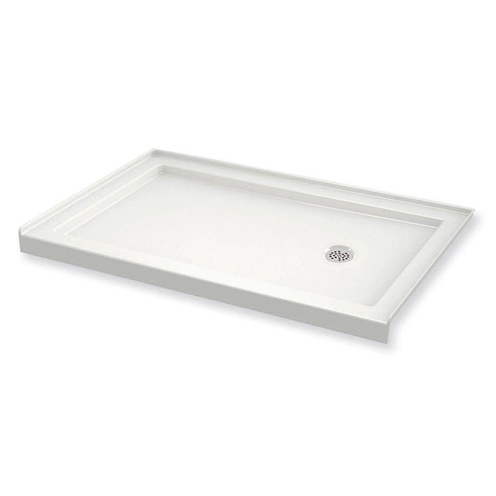 UPC 623163631166 product image for MAAX B3Round 32 in. x 60 in. Single Threshold Shower Base in White | upcitemdb.com