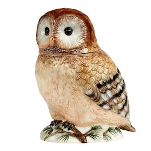 Winter's Walk 1 Piece Owl Cookie Jar