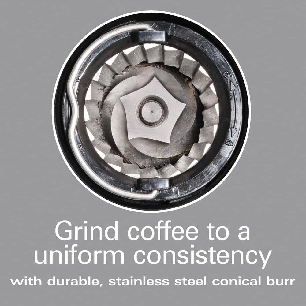 Hamilton Beach Stainless Steel Electric Burr Coffee Grinder
