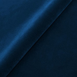2x2 in. Deep Blue Velvet Fabric Swatch Sample