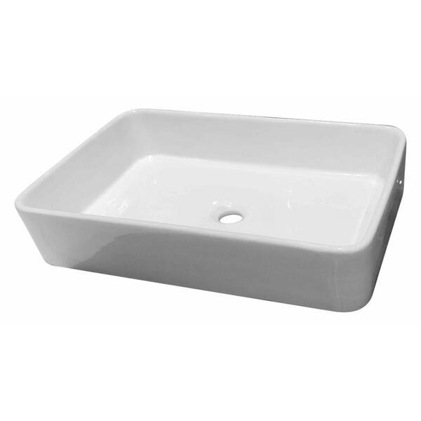 Mediterraneo Elisa Vessel Sink in White