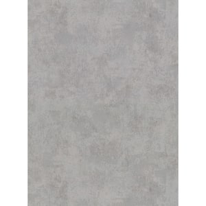 Hereford Grey Faux Plaster Vinyl Strippable Roll (Covers 60.8 sq. ft.)