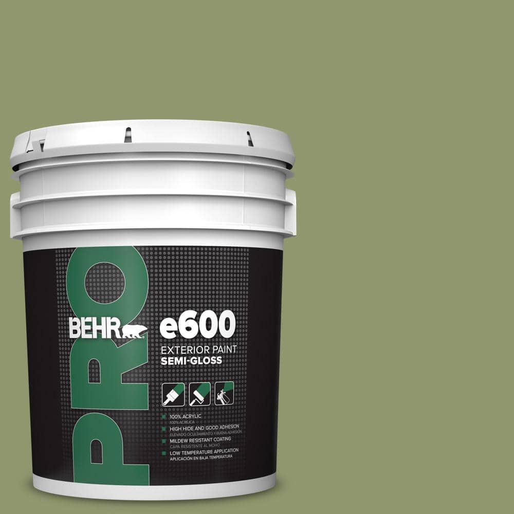 Reviews for BEHR PRO 5 gal. 410F5 Boston Fern SemiGloss Exterior