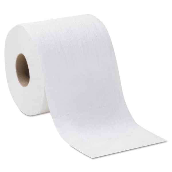 Floral Soft 2-Ply Standard Toilet Paper, White, 400 Sheets/Roll, 48  Rolls/Case (B448)