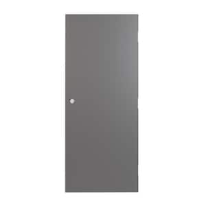 28 in. x 80 in. Universal/Reversible Gray Primed Steel Commercial Door Slab with 180 Minute Fire Rating