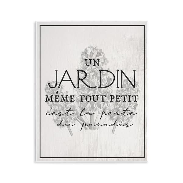 Stupell Industries Vintage Inspiring Garden by Daphne Polselli Unframed Nature Graphic Art Print 14 in. x 11 in.