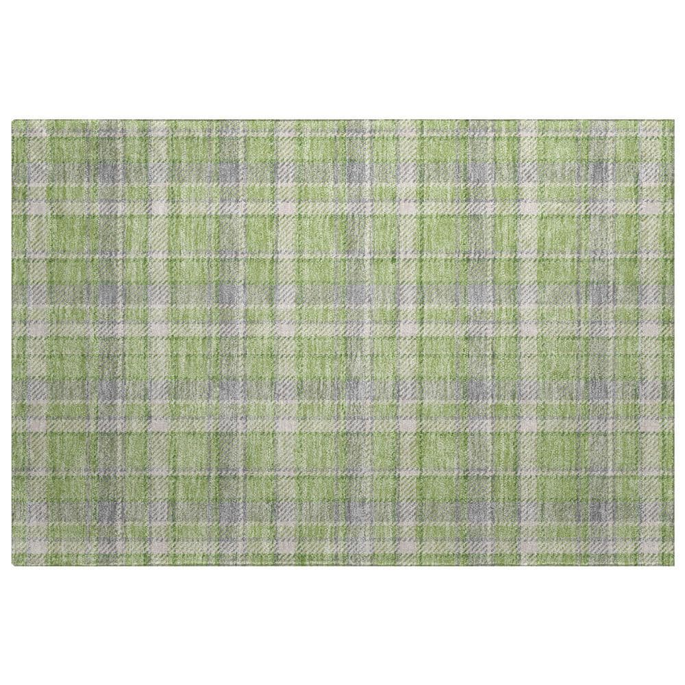 Dream Shag Premium Machine Washable Abstract ADS563 Green 3 ft. x 4 ft. Area Rug price history on PriceWatchPro