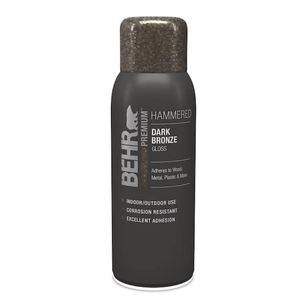 Hammered Spray Paint, Dark Bronze, Hammered, 12 oz