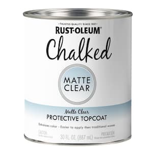 30 oz. Clear Ultra Matte Interior Chalked Paint (2-Pack)