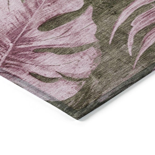Chantille Machine Washable Indoor/Outdoor Abstract ACN1887 Brown 10 ft. x 14 ft. Accent Rug