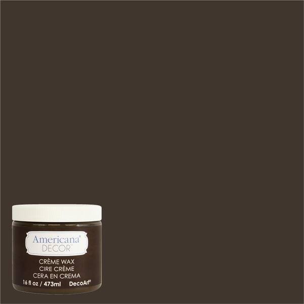 DecoArt Americana Decor 16 oz. Deep Brown Creme Wax
