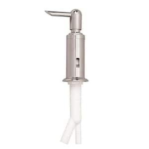 Soap and Lotion Dispenser with Air Gap in Polished Chrome