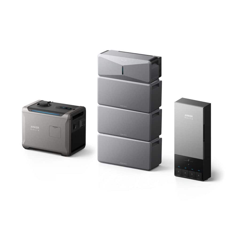 SOLIX E10 Infinite Automatic Backup Kit 18kWh, 7,600-Watt Rated/10kW Turbo Output, Air-Cooled WholeHouse Generator