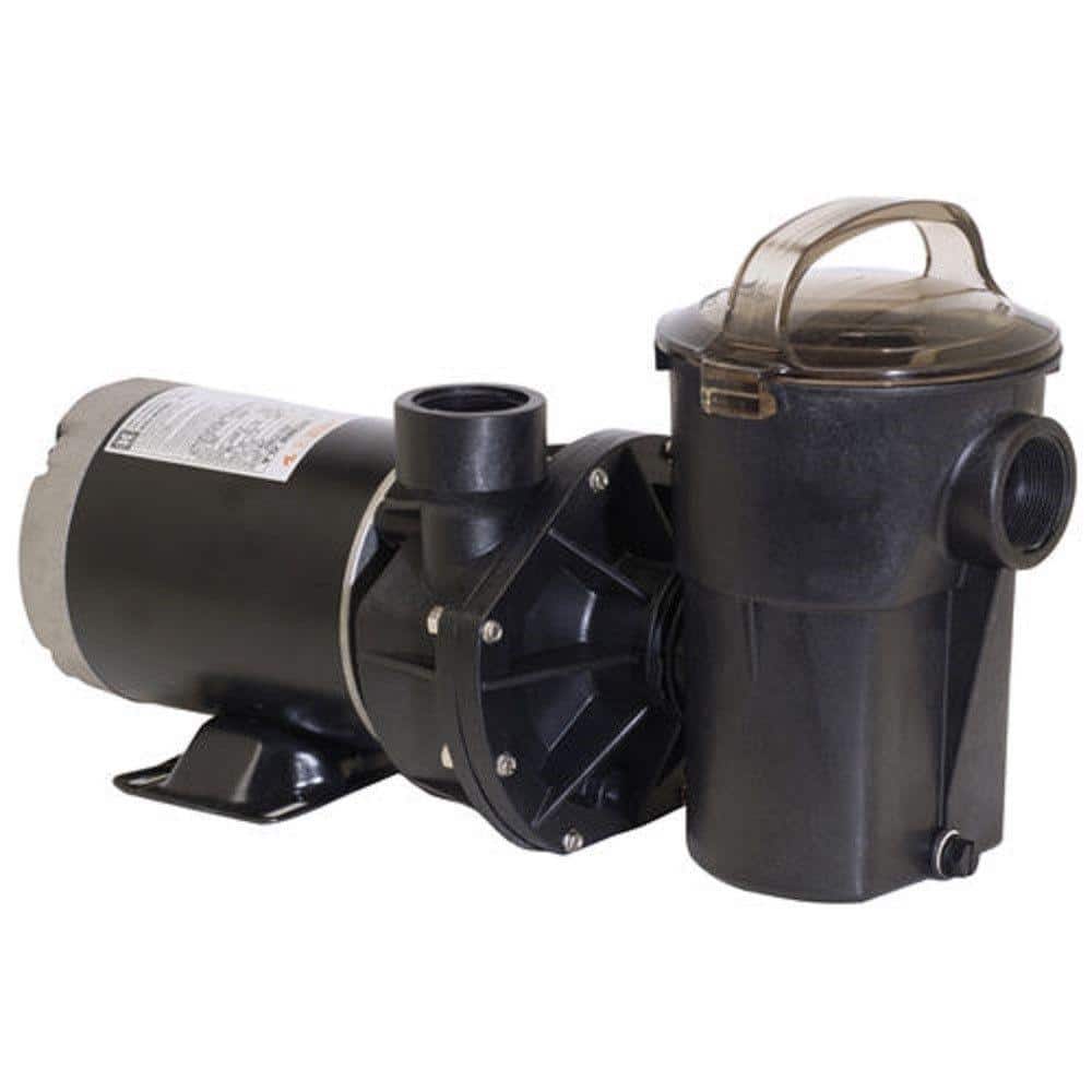 Hayward Black Steel 1.5 HP Single Speed Pool Pump