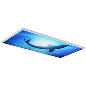 Ocean 007 2 ft. x 4 ft. Flexible Decorative Light Diffuser Panels Ocean for Classrooms and Offices