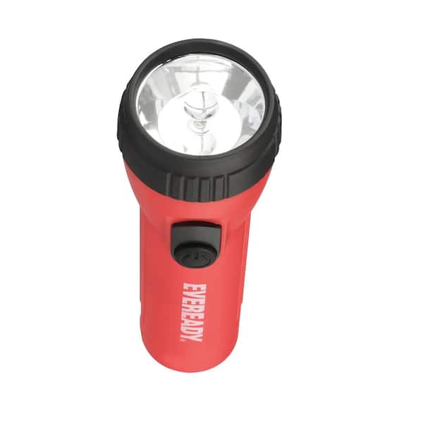 Eveready Compact LED Metal Handheld Flashlight, 80 Lumen Light Output 