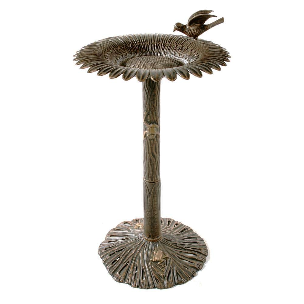 Sunflower Bird Bath